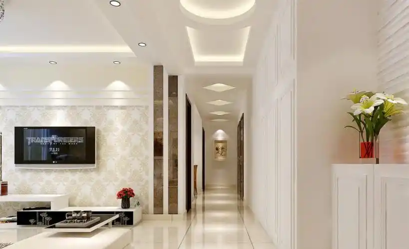 现代风格过道吊顶效果图设计图片赏析