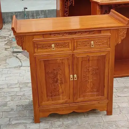 实木供桌佛台神台香案家用现代佛柜榆木观音台佛龛贡财神爷供奉台