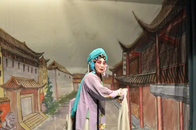 曲剧《安安送米》剧照