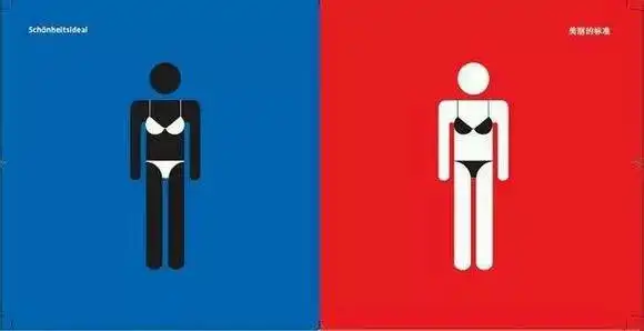 华裔女设计师用二十张图表达中西方差异