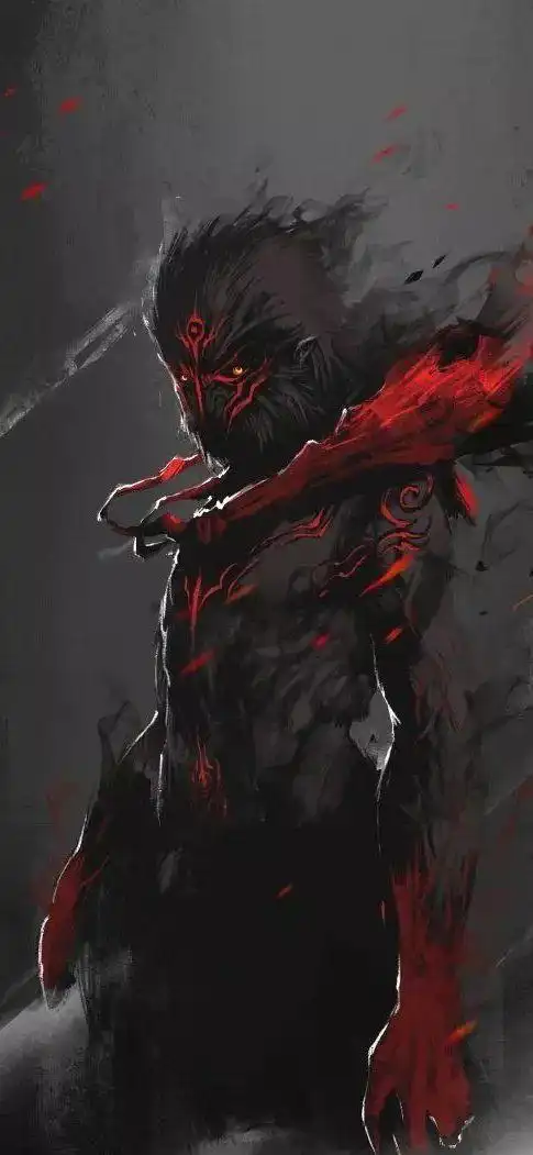 孙悟空壁纸超帅暗黑系列