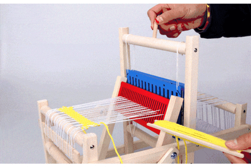 线上展览弥源沂风临朐民俗文化展织布机