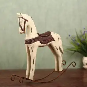创意木马现代简约北欧复古电视柜酒柜客厅卧室房间家居装饰品摆件