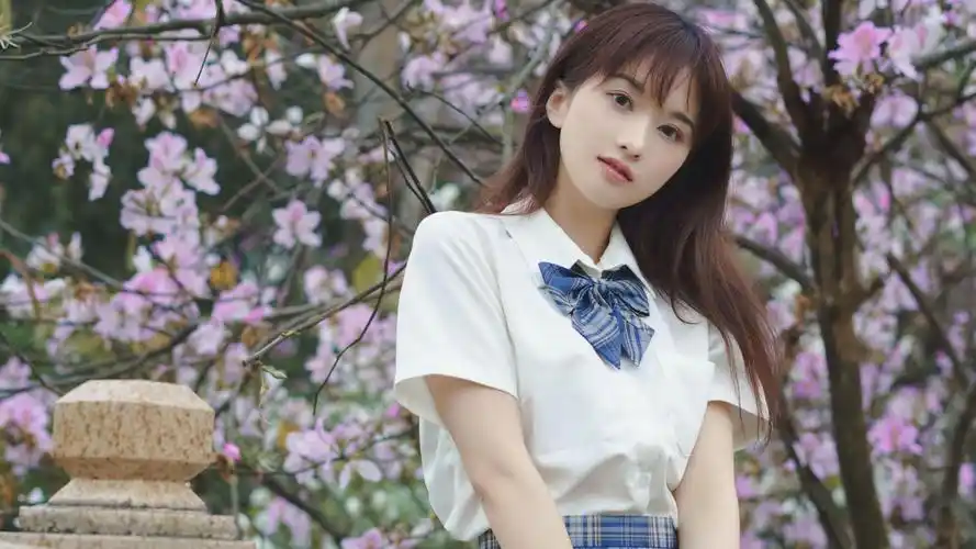 5k高清jk少女唯美写真图片-美女壁纸-高清美女图片-第3图-娟娟壁纸