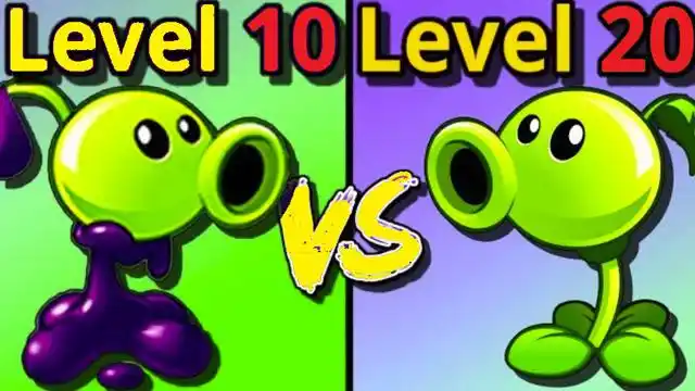 面对10级的毒影豌豆射手,20级原始豌豆射手有它厉害吗?