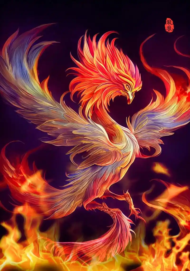 当你刷到这个上古异兽"凤凰"时,说明你大运即将来临,这一次终 - 抖音