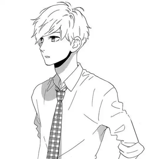 帅哥漫画头像简笔画