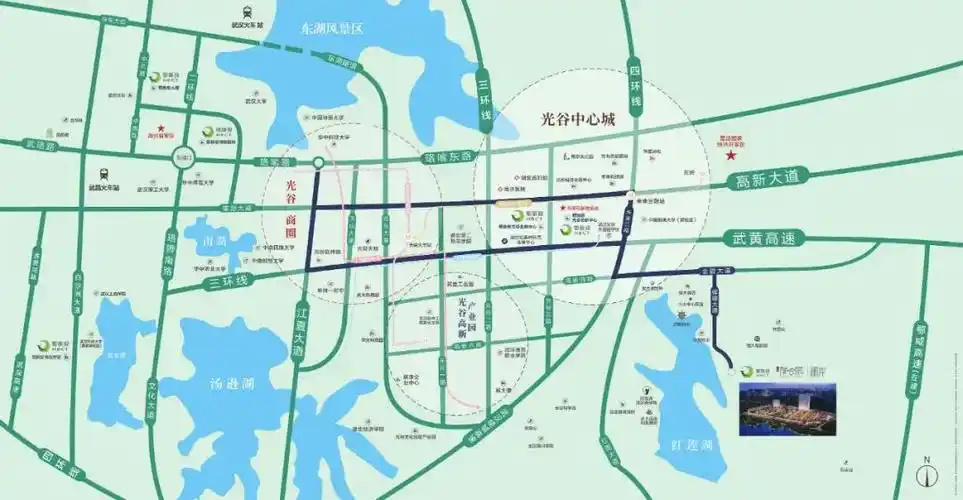 新春置业|红莲湖万元出头的低密住区是什么样?