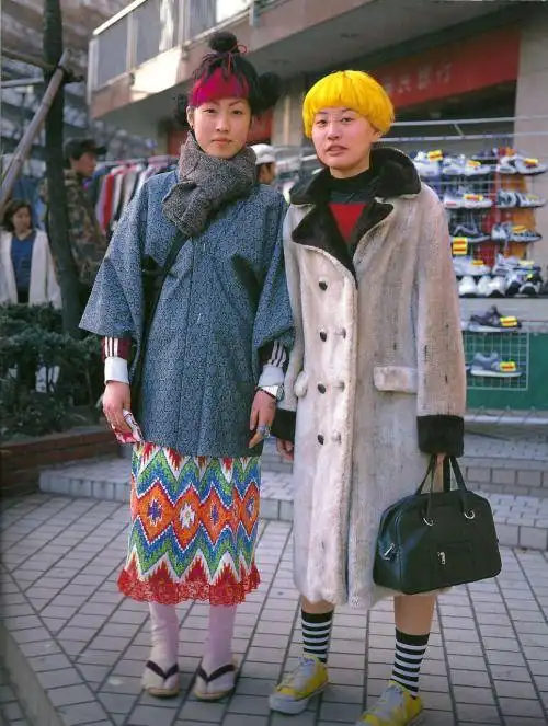 九十年代的日本街头.