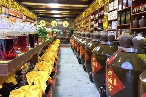 四川苍溪县百老泉酒道馆老酒窖