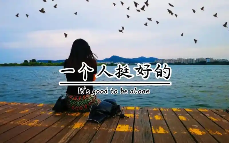 不吃醋 不在乎 不流泪,不怕被欺骗背叛,更不怕自作多情,所以,一个人