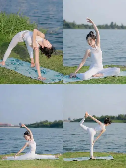 36个户外瑜伽拍照体式合集户外瑜伽拍照