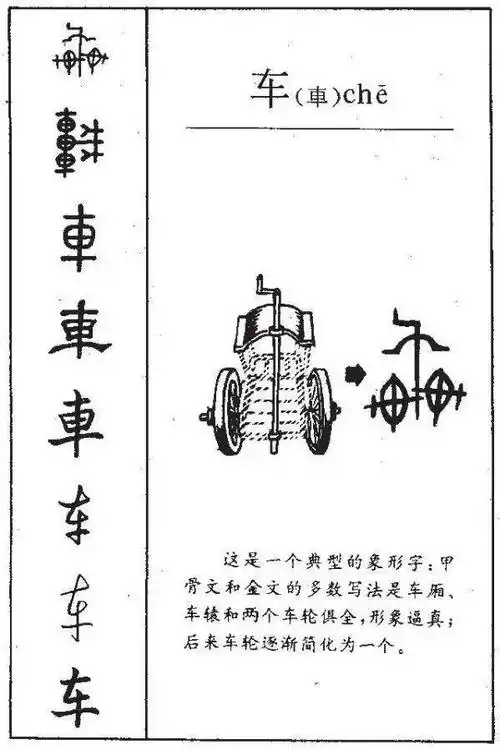 【汉字故事】"车"字的故事(第四十四期)_文化_中华民族_千年