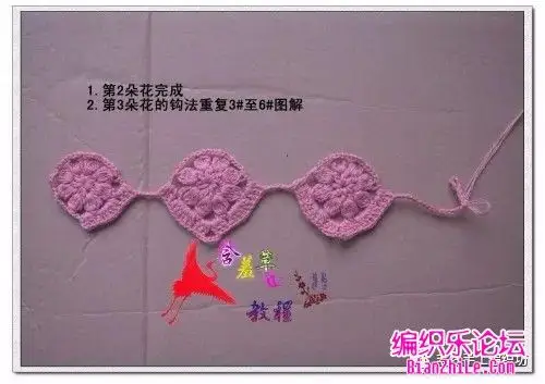 钩针蝙蝠衫的详细编织图文教程