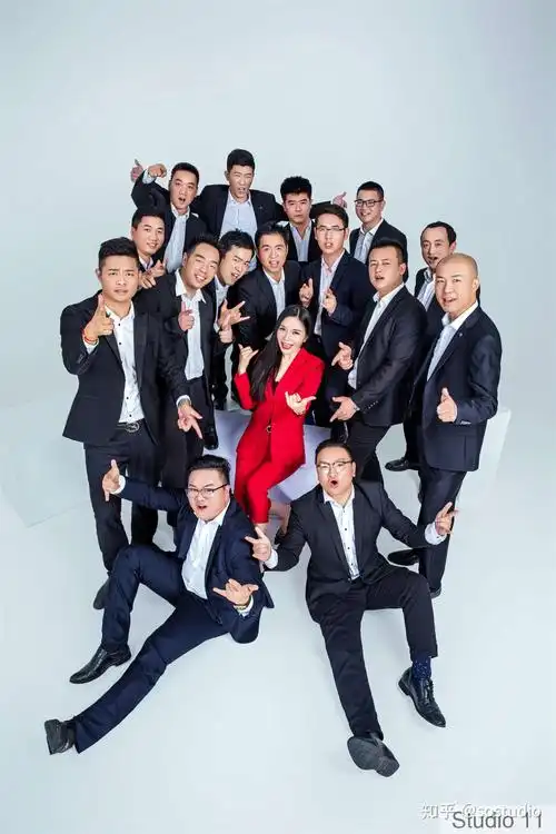 企业合影团队形象照