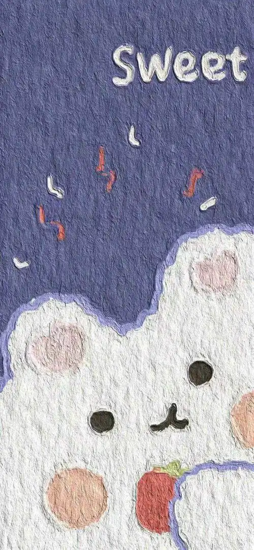 可爱的油画壁纸 小仙女专属(65792766792765)77*