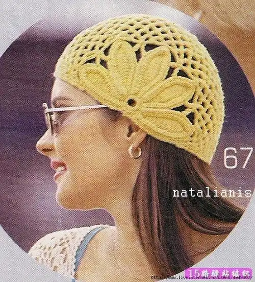 适合夏天戴的精致瓜皮帽钩法图解