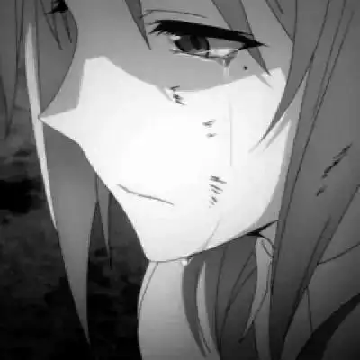 伤感落寞动漫女孩头像伤心无助的女孩头像