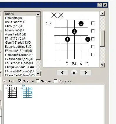 请问dadd9和弦的指法