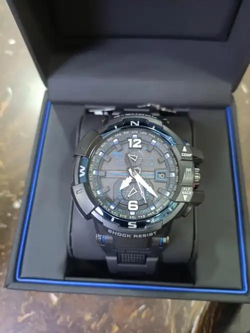 卡西欧大空霸骚蓝gwa1100fc