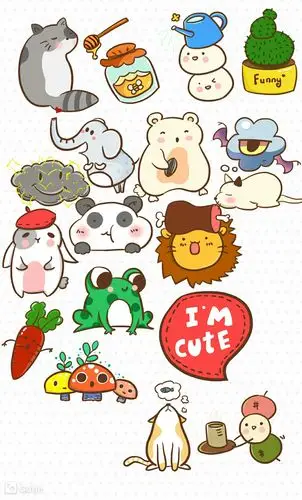 可爱小动物
