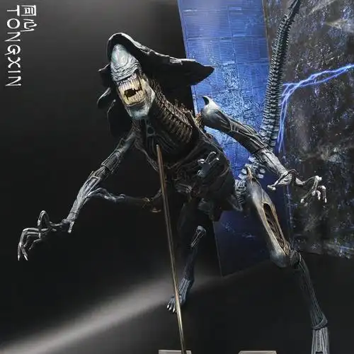 一折铁血战士玩具_异形手办皇后母后正版neca 模型异形蛋人偶摆件铁血