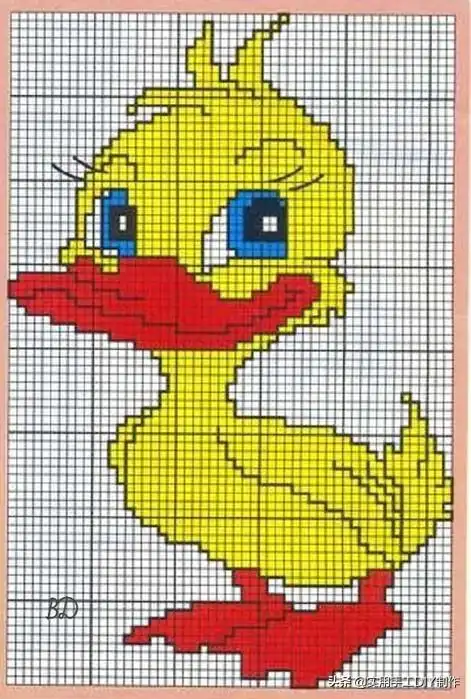 十字绣图100个可以绣在儿童毛衣上的十字绣图给娃收好了