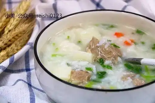 山药排骨粥,早餐,营养餐,病号餐