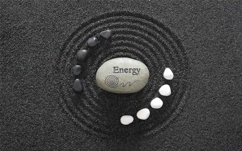 沙子鹅卵石太极设计创意素材背景桌面壁纸下载