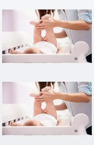 原创宝宝得她换尿布