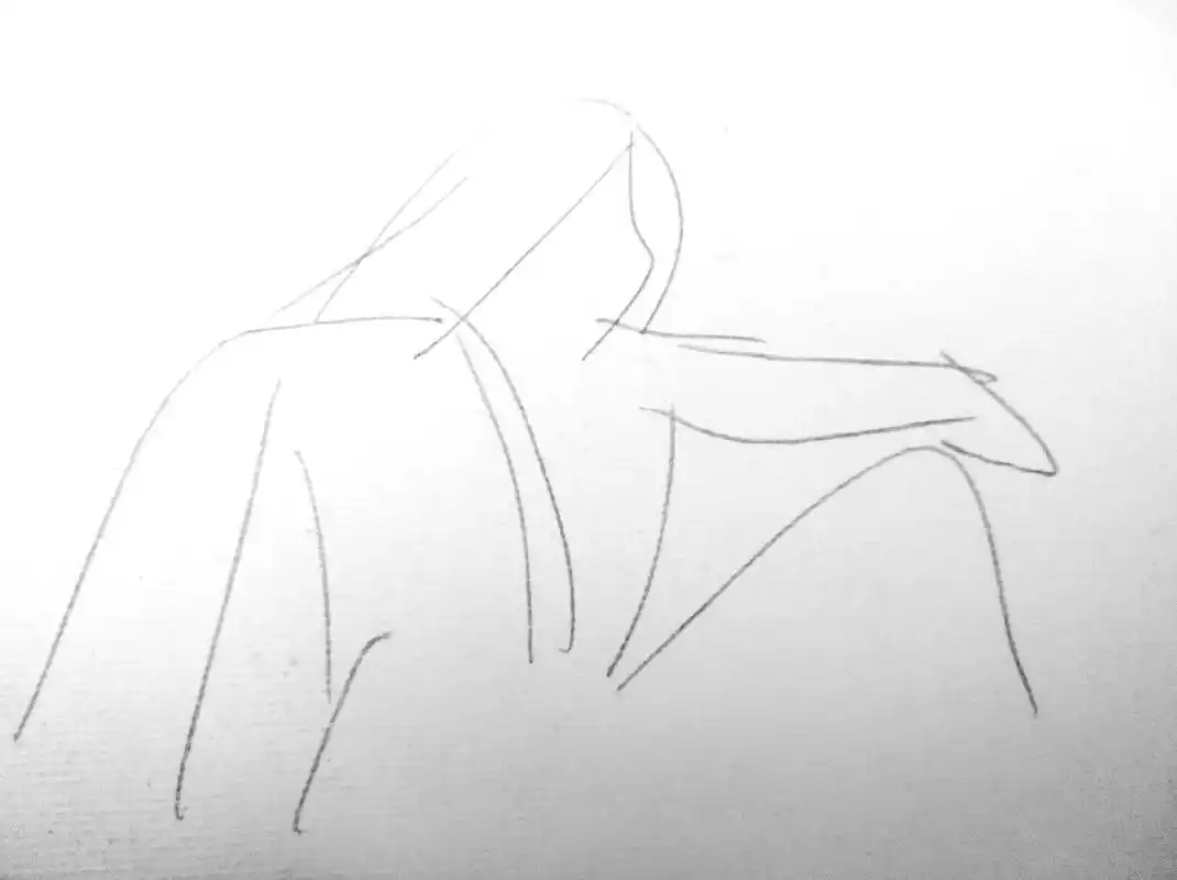 画橘右京要四个步骤#橘右京修罗 #王者荣耀 #素描  - 抖音