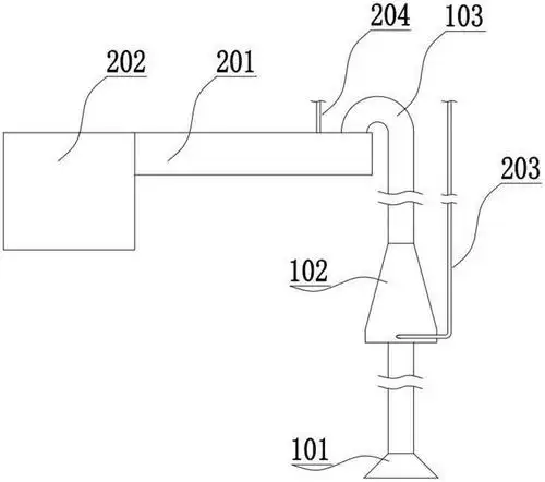 一种改良型污泥气提装置