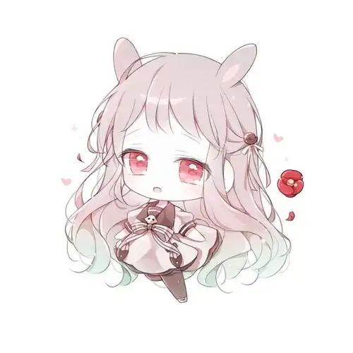 超级可爱的q版二次元女生头像萌翻了