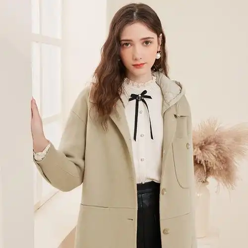 服装鞋帽>女装>女士大衣>三彩(3colour)>三彩(3colour)女士大衣>