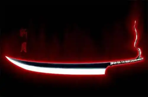 《死神》斩月,动画《死神》中男主黑崎一护的斩魄刀,这把刀和其他的