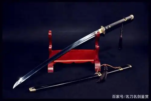 「鉴赏」26寸弯款锻打唐刀