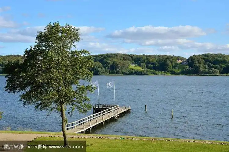 丹麦日德兰半岛科灵峡湾