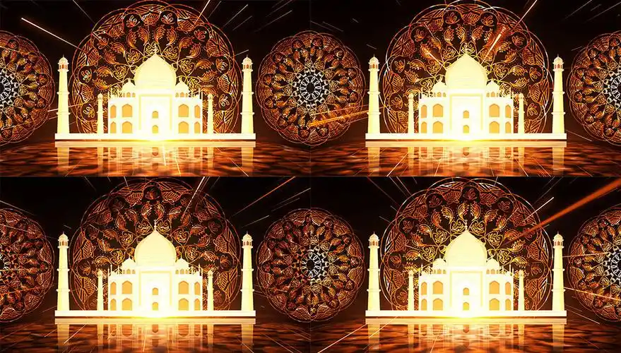 戏剧皇后肚皮舞印度舞通用型背景