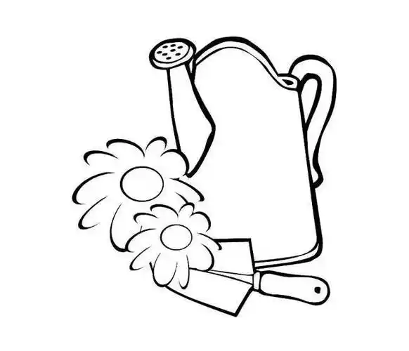 浇花水壶简笔画浇花水壶简笔画颜色