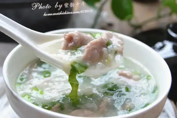 芥菜瘦肉粥的花样做法