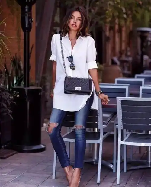 夏季苹果型身材搭配推荐,单品选对轻松穿出美美造型