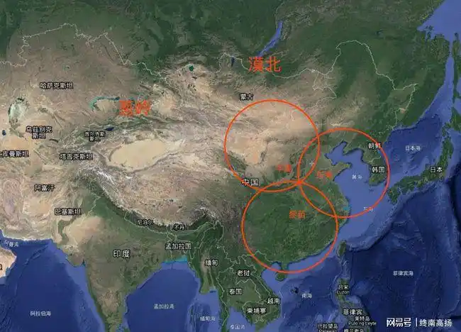 上古中国的三大势力集团华夏东夷和黎苗