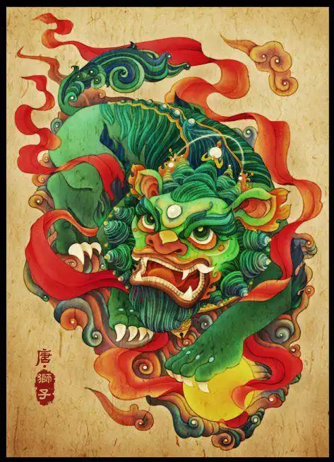 狮子座 #中国风# #星座