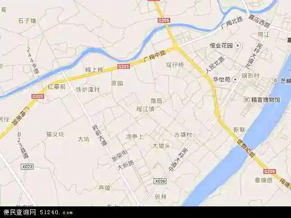 梅县 程江镇程江镇卫星地图 本站收录有:2021程江镇卫星地图高清版,程