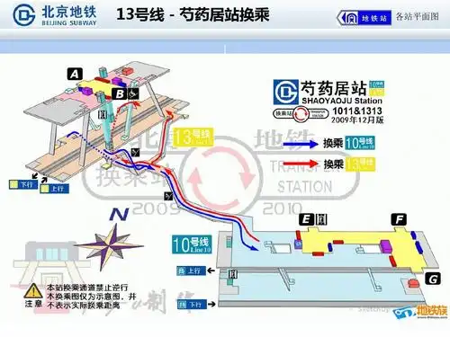13-北京地铁13号线各站详解图