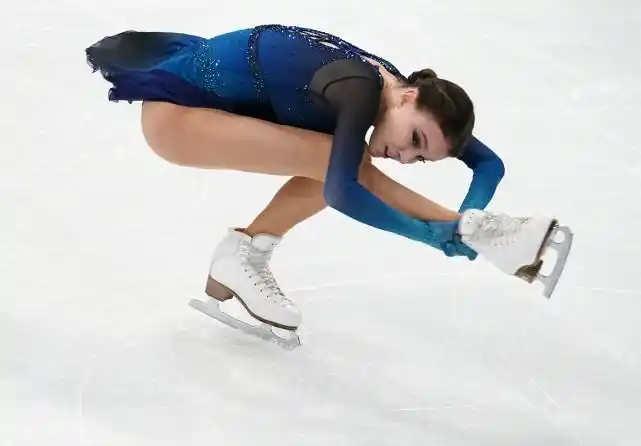 外代二线花样滑冰花滑世锦赛女单短节目赛况4