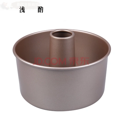 6寸8寸固底蒸蛋糕模具可蒸米发糕烘焙圆形海绵不沾活底做 6寸活底中空