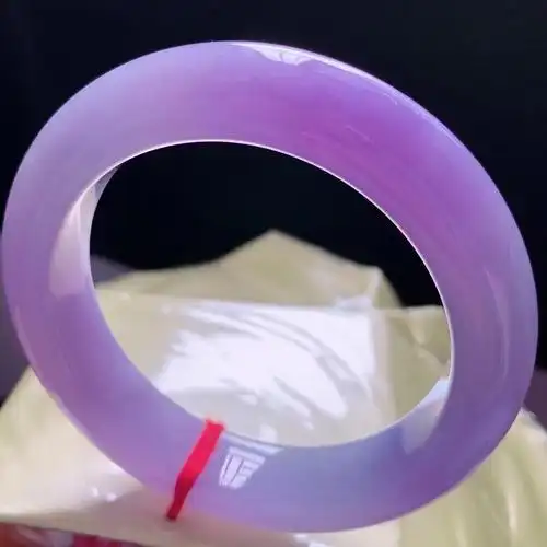 紫罗兰翡翠手镯