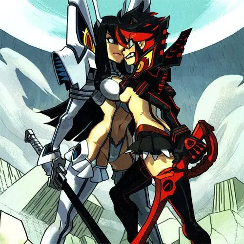 kill la kill signed art print alex ahad oh8