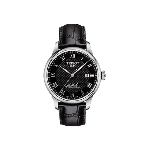 tissot天梭力洛克系列经典商务商务机机械表t0064071605300日韩腕表